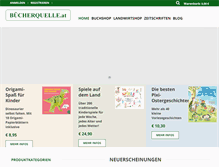 Tablet Screenshot of buecherquelle.at